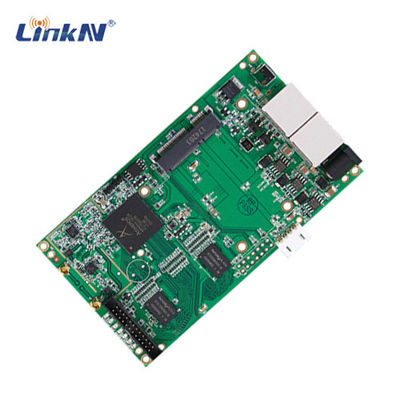 Crittografia tattica Mini Size del modulo 5GHz 1W MIMO Dual Antennas AES dell'OEM del IP MESH Radio di economia