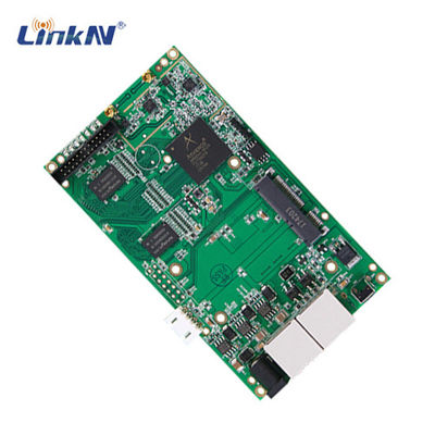 Peso leggero tattico di CC 7V-48V di crittografia del modulo 5GHz 1W MIMO AES dell'OEM del IP MESH Radio di economia