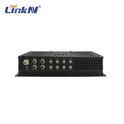 LKAV1650 Escavatore robusto senza equipaggio UGV 8-CH Trasmettitore video 1-3km NLOS bassa latenza FHD DC 18-32V