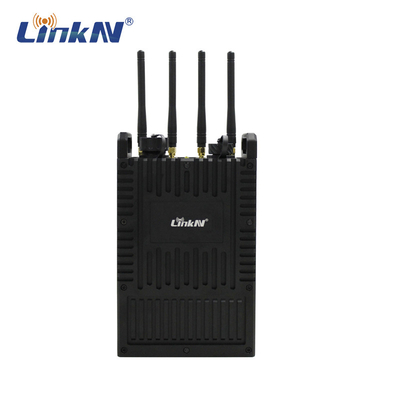 Radio impermeabile SIM Free HDMI &amp; LAN Input Battery Powered DC-12V di IP66 5G Manpack